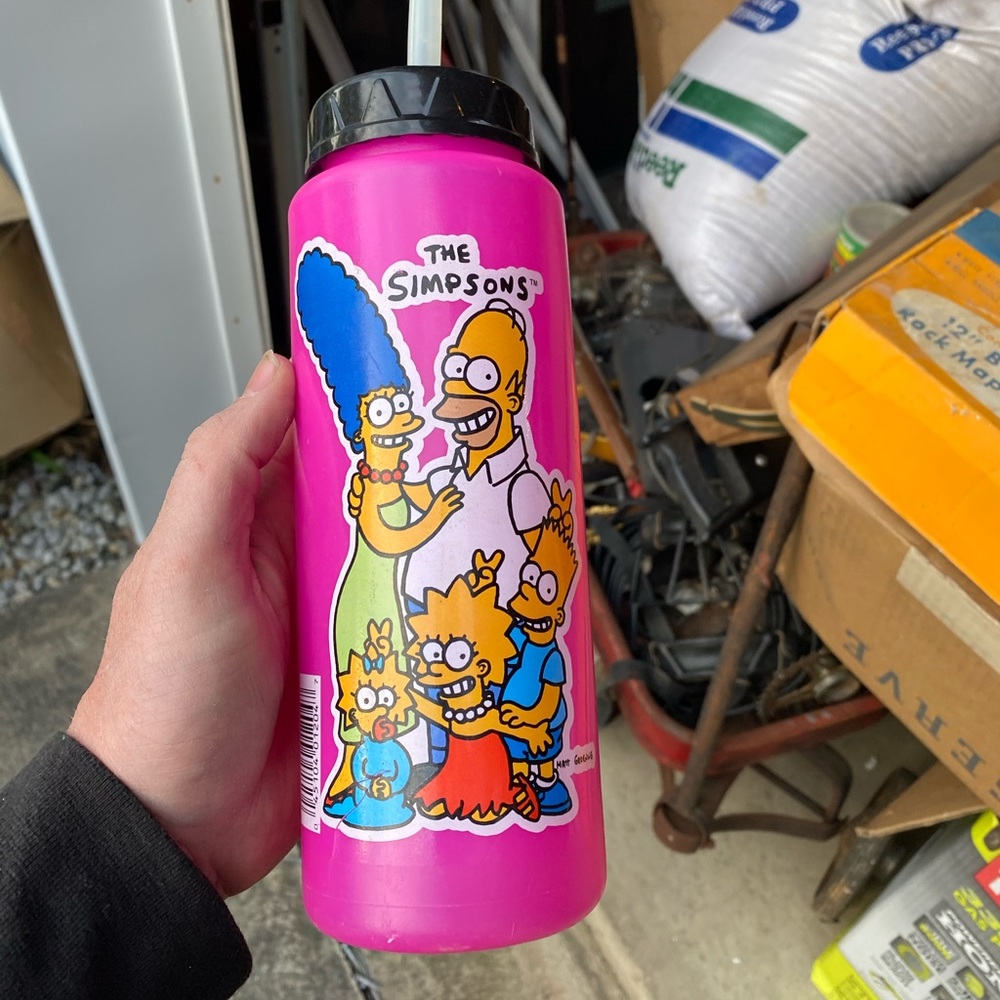 Simpson’s vintage water bottle